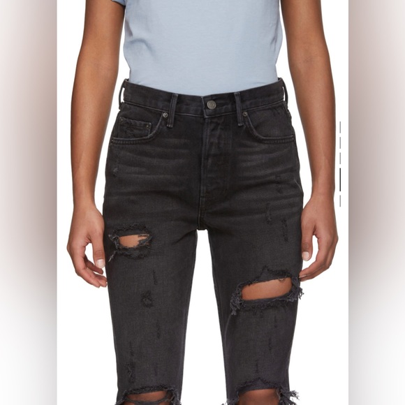 BNWT GRLFRND Karolina Black Jeans size 25 - Picture 5 of 6